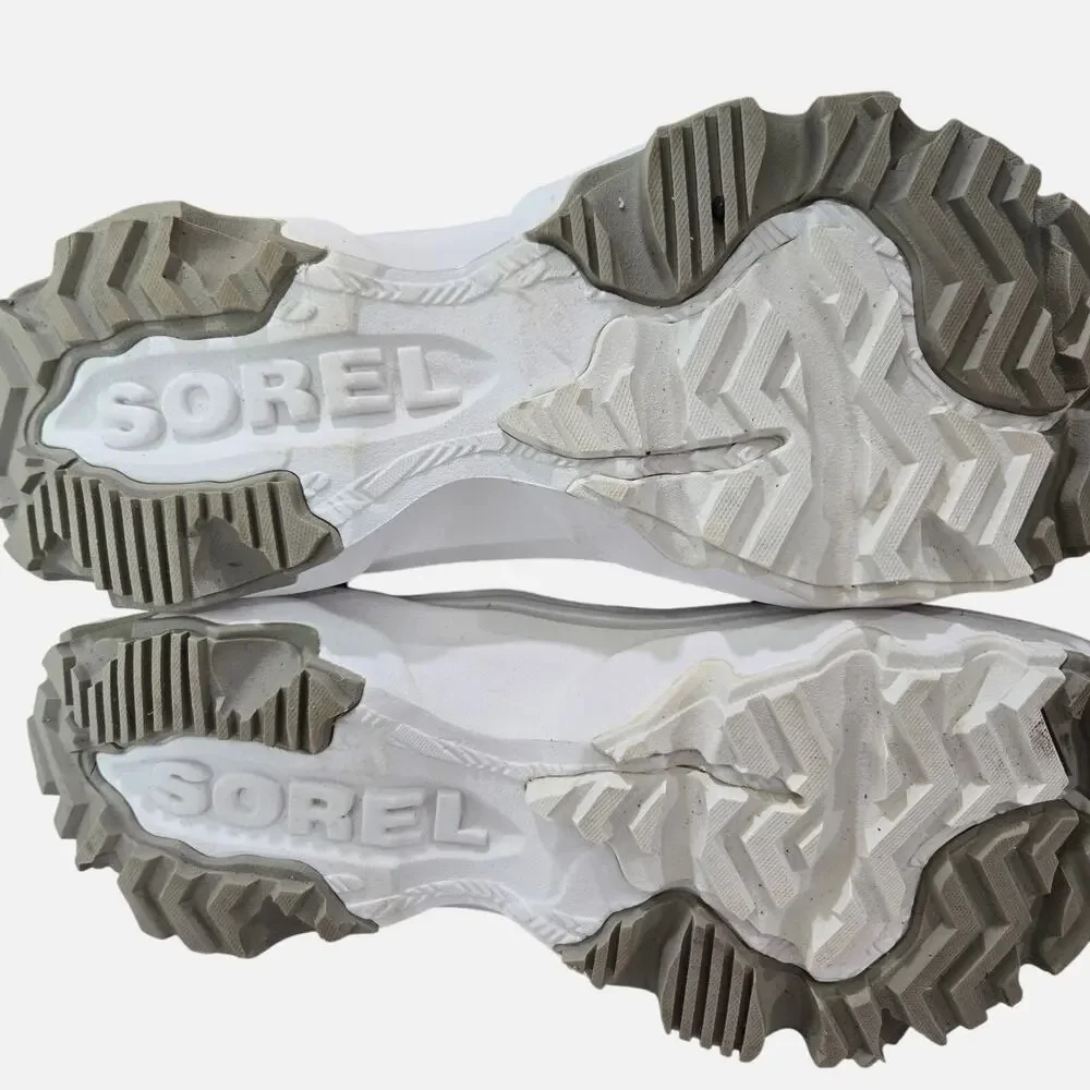 Sorel Women's Size 9 Gray Kinetic Breakthru Caribou Sneaker Boot Lugg Sole #898 - Picture 7 of 9